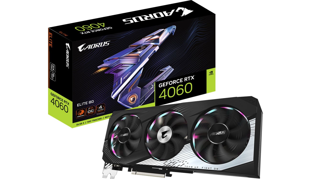 Gigabyte GeForce RTX 4060 Aorus 8GB GDDR6 - Karty graficzne